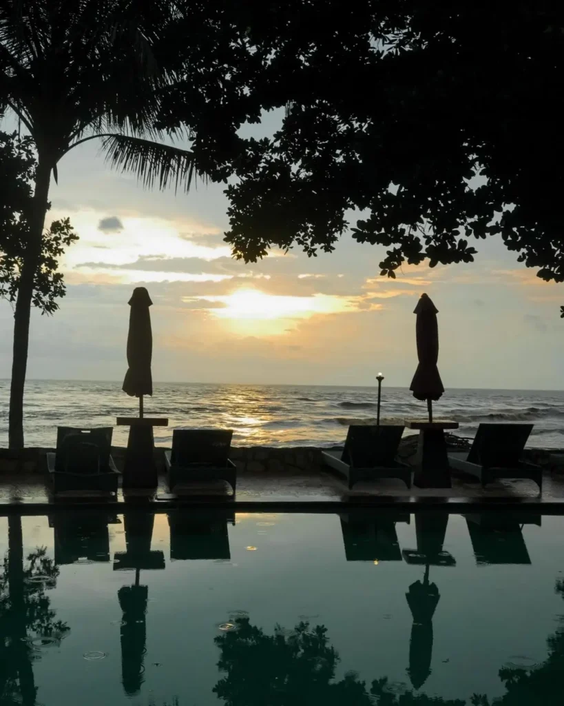 Sunset at Balian Beach